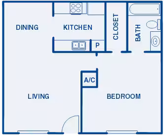 Unit 03-006 floor plan